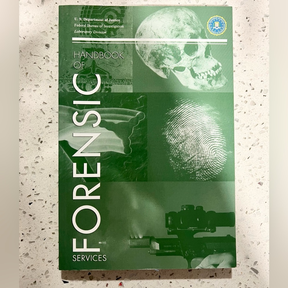 FBI Handbook of Forensics Book